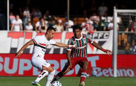 Fluminense x S&atilde;o Paulo se enfrentam nesta quinta-feira (27), &agrave;s 20h30.