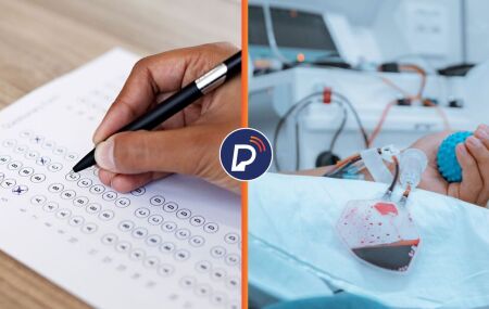 Gabarito de concurso e doa&ccedil;&atilde;o de medula. 