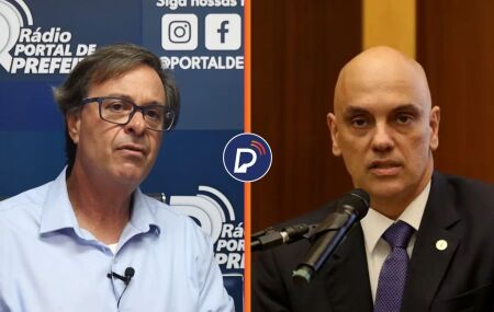 Gilson Machado e Alexandre de Moraes.