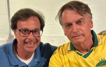 Gilson Machado e Bolsonaro.