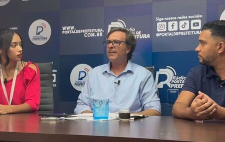 Gilson Machado no Programa Fala Pol&iacute;tico.