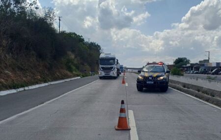 KM 59,1 da BR-232 no Agreste de Pernambuco, onde homem morreu atropelado.