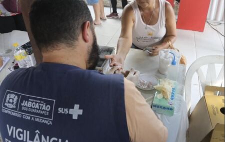 A&ccedil;&atilde;o de Sa&uacute;de em Jaboat&atilde;o.