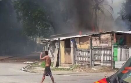 Inc&ecirc;ndio no Recife.