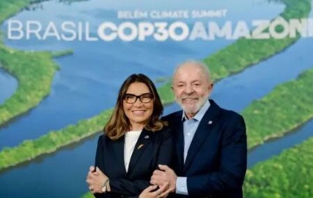 Janja e Lula na COP30