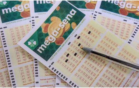 Tal&atilde;o da Mega-Sena marcado.
