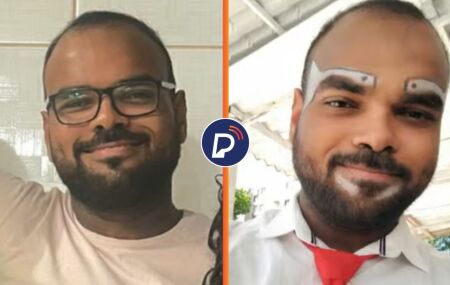 Fotos do motorista por aplicativo que desapareceu.