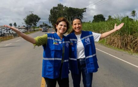 Governadora de Pernambuco, Raquel Lyra e vice-governadora, Priscilla Krause