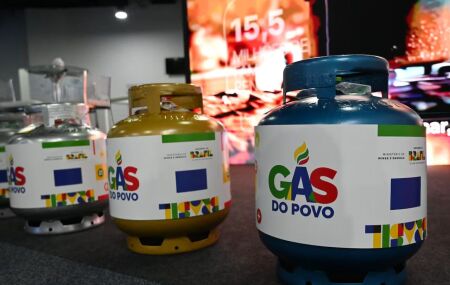 Botij&atilde;o de 13 kg destinado aos benefici&aacute;rios do G&aacute;s do Povo em Recife.