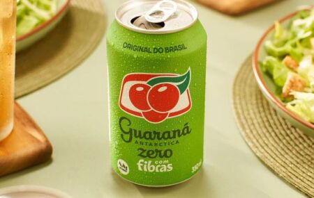 Nova lata do Guaran&aacute; Antarctica Zero com Fibras, lan&ccedil;amento da Ambev para quem busca h&aacute;bitos saud&aacute;veis.