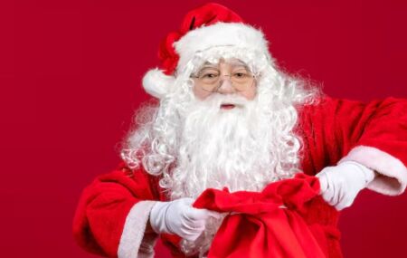 Papai Noel, personagem marcante do Natal.