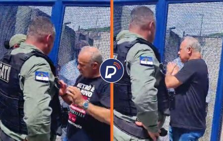 PMPE no bairro de Cavaleiro.