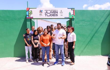 Prefeita Elcione inaugura Casa da Inf&acirc;ncia e Juventudes em Igarassu.