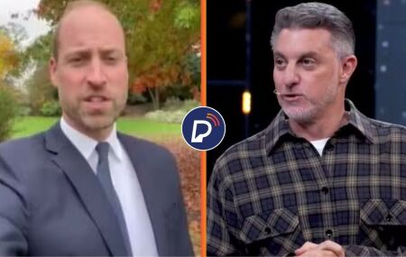 Pr&iacute;ncipe William e Luciano Huck.