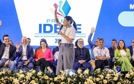 Raquel Lyra comanda entrega do Pr&ecirc;mio Idepe 2024.