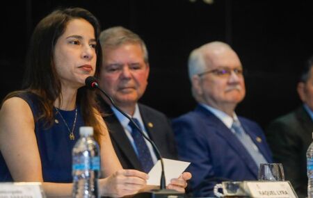 Governadora Raquel Lyra ressalta parceria com o Judici&aacute;rio. 