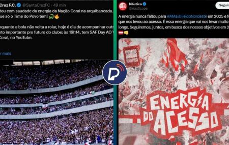 Santa Cruz e N&aacute;utico provocam o Sport ap&oacute;s queda de energia.