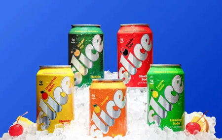 Refrigerante Slice, hit dos anos 80 com 10% suco natural. 