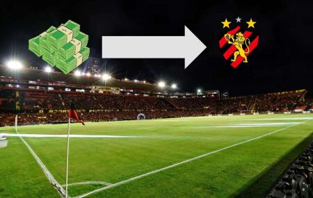 Sport recebera mais de R$ 1 milh&atilde;o de rival hist&oacute;rico.