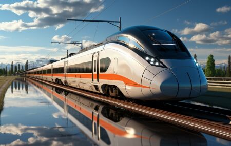 Trem-bala entre Rio de Janeiro e S&atilde;o Paulo far&aacute; percurso de 417 km em 105 minutos. 