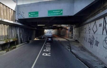 T&uacute;nel da Aboli&ccedil;&atilde;o, no Recife.