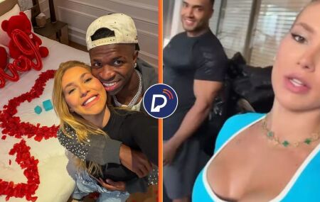 Vini Jr apaga foto com Virg&iacute;nia Fonseca ap&oacute;s v&iacute;deo da influencer com personal viralizar nas redes