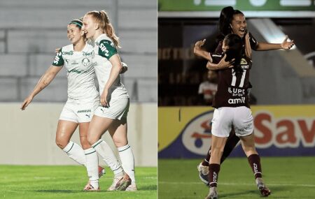 Ferrovi&aacute;ria x Palmeiras, futebol feminino 