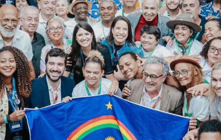 Governadora Raquel Lyra na abertura da 4&ordf; TEIA Estadual dos Pontos de Cultura.