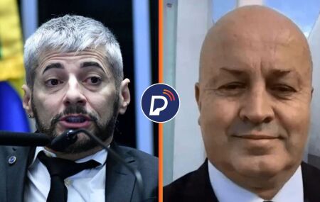 Adroaldo Portal e Ant&ocirc;nio Carlos Camilo Antunes, conhecido como "Careca do INSS".