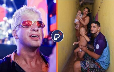 Jo&atilde;o Campos no carnaval do Recife e moradores da comunidade de Cachoeira