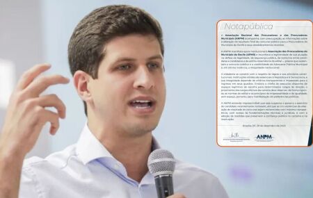 Associa&ccedil;&atilde;o Nacional dos Procuradores se posiciona contra mudan&ccedil;a em nomea&ccedil;&atilde;o feita por Jo&atilde;o Campos.