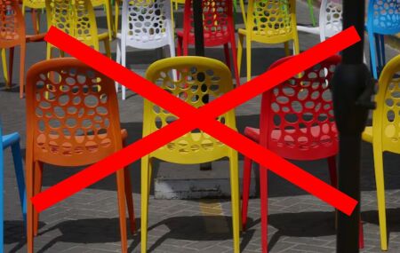 Adeus cadeira de pl&aacute;stico.