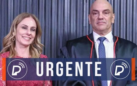 Alexandre de Moraes e Esposa. 