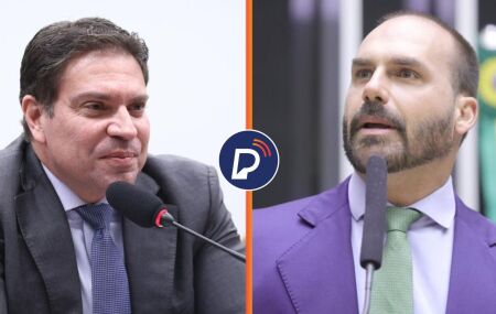 Alexandre Ramagem e Eduardo Bolsonaro.