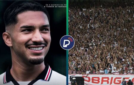 Andrey, ex-vasco, &eacute; o novo refor&ccedil;o do Santa Cruz para 2026.