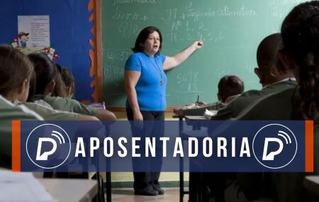 Aposentadoria dos professores.