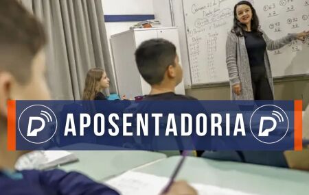 Aposentadoria dos professores.