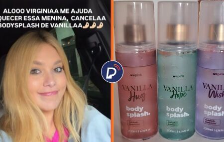 Body Splash de Vanilla. citado na m&uacute;sica Al&ocirc; Virginia.