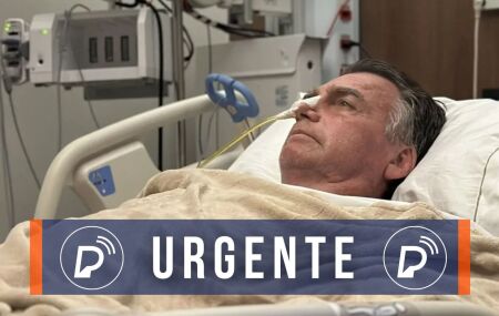 Ex-presidente Bolsonaro internado.