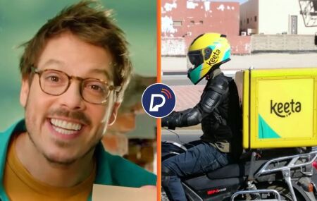 Que hist&oacute;ria &eacute; essa, Porchat? Ap&oacute;s criticas, apresentador vira garoto propaganda de app de entregas