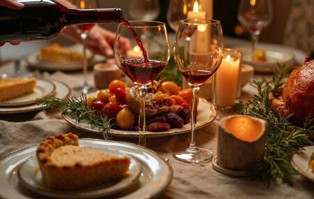 Ceia de Natal.