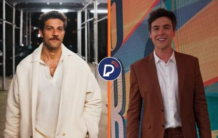 Chay Suede e Sergio Guiz&eacute;. 