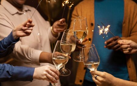 Comemora&ccedil;&atilde;o de Ano Novo. 