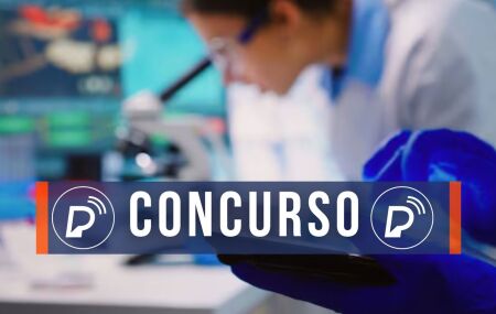 Pesquisador em laborat&oacute;rio.