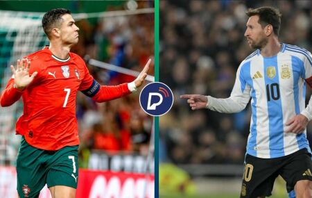 Cristiano Ronaldo e Messi podem se enfrentar nas quartas de final da Copa do Mundo 2026.