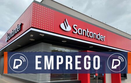 Emprego no Santander. 