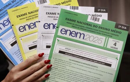 Provas do Enem 2025.