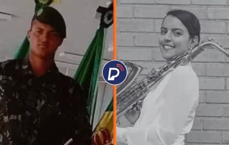 Soldado que foi expulso e cabo mulher que foi morta.