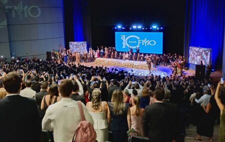 Cola&ccedil;&atilde;o de grau dos concluintes da Faculdade de Medicina de Olinda.