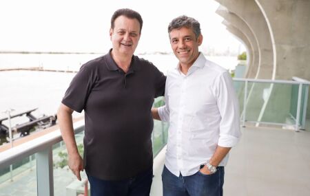 Gilberto Kassab e Daniel Coelho.